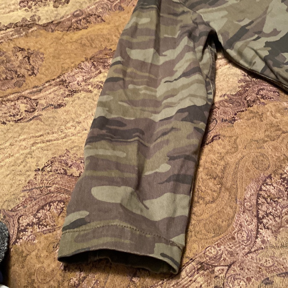 Express Camouflage Jacket With Buttons - image 4